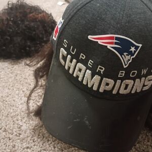 New Era Patriots Super Bowl Champions Gray Cap